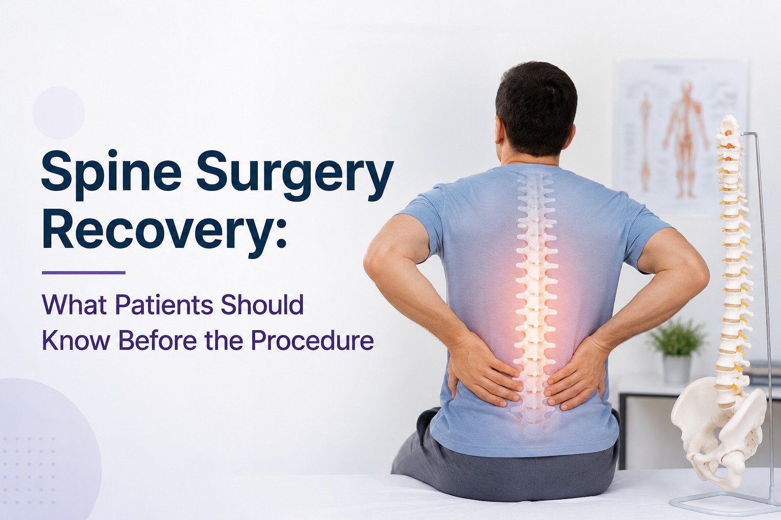Spine Surgery Recovery: What Patients Should Know Before the Procedure