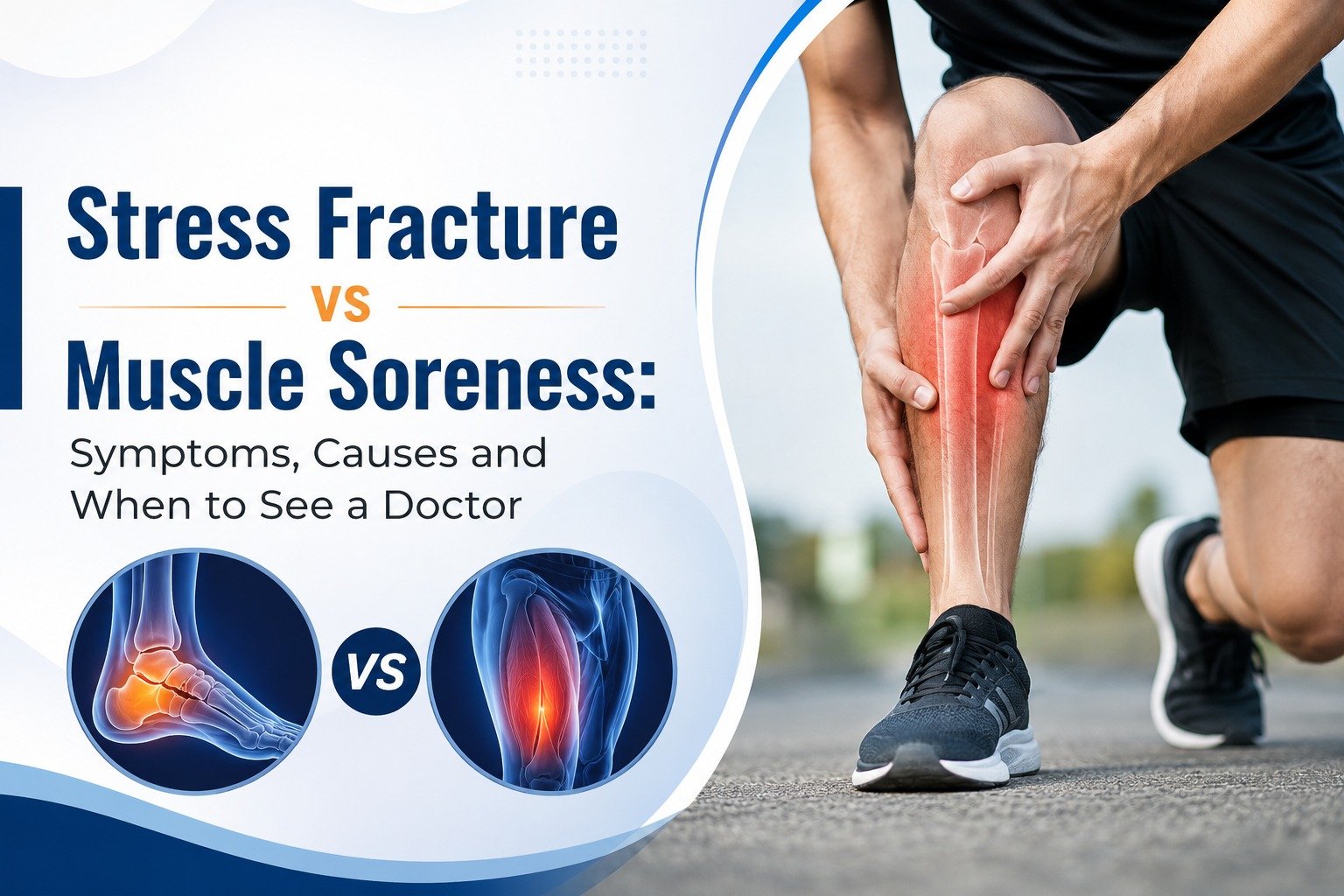 Stress Fracture vs Muscle Soreness: Symptoms, Causes and When to See a Doctor