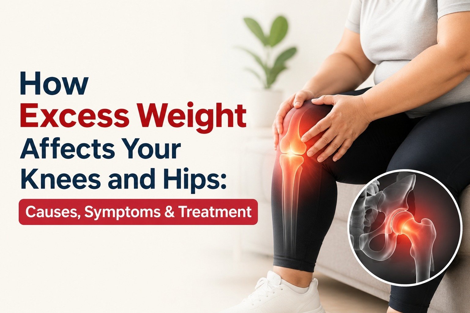 How Excess Weight Affects the Knees and Hips