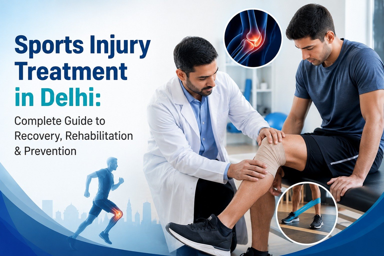 Sports Injury Treatment in Delhi: Complete Guide to Recovery, Rehabilitation & Prevention