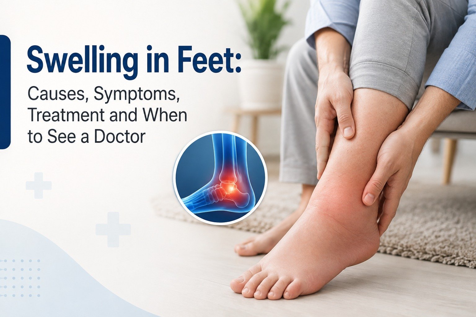 Swelling in Feet: Causes, Symptoms, Treatment and When to See a Doctor